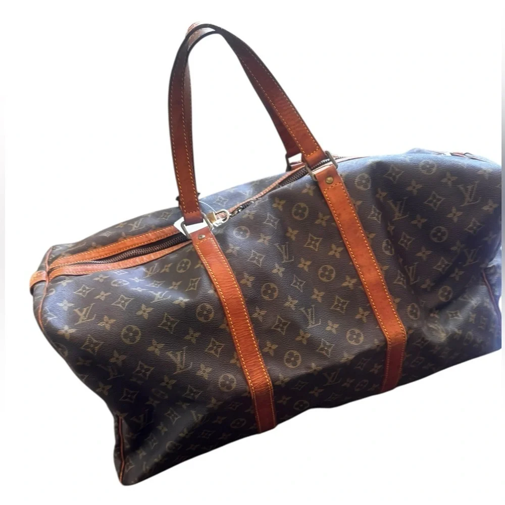Louis Vuitton Monogram Keepall 55 travel bag